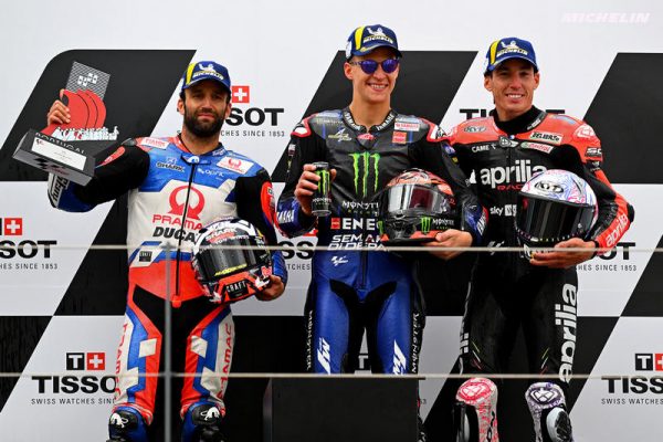 podium motogp 