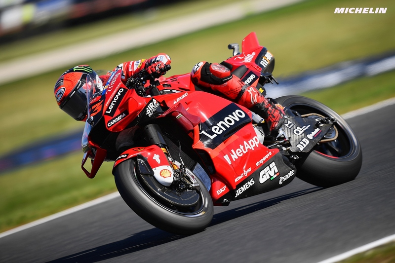 francesco bagnaia motogp phillip island australie 2022