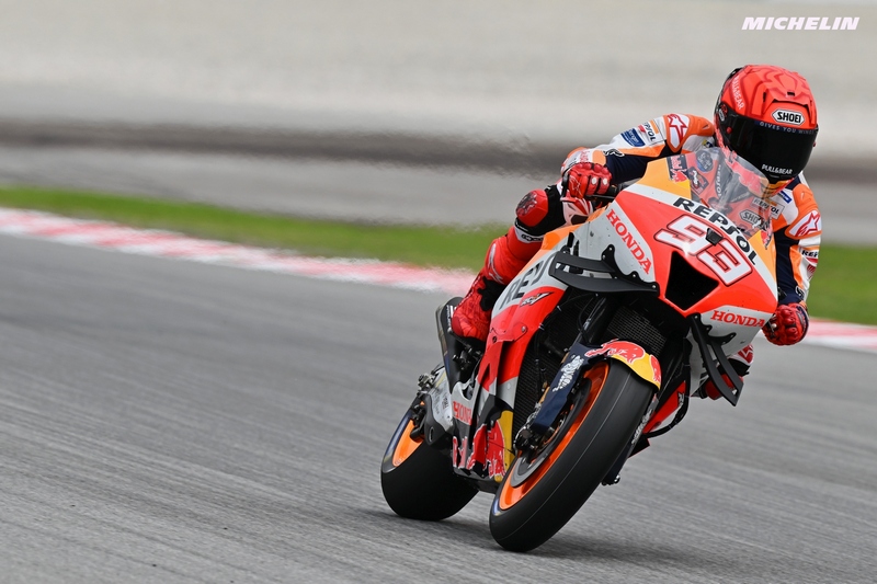 Marc Marquez ESP  Repsol Honda Team  Honda  MotoGP   GP Malaysia 2022 (Circuit Sepang) 21-23.10.2022  photo: MICHELIN