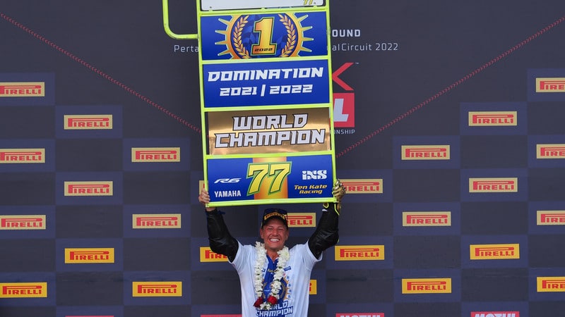 aegerter champion du monde 600 supersport