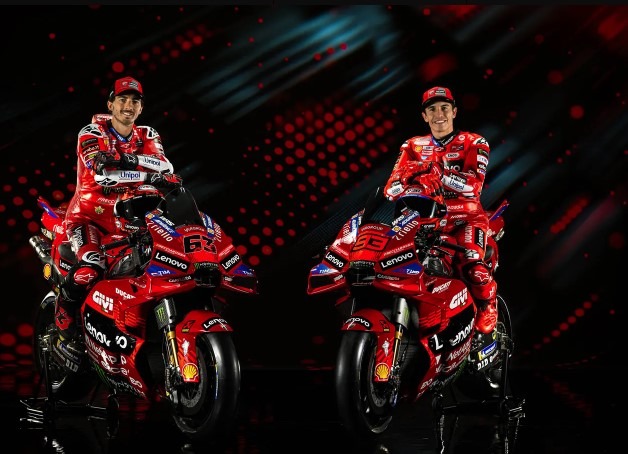 Francesco Bagnaia et Marc Marquez