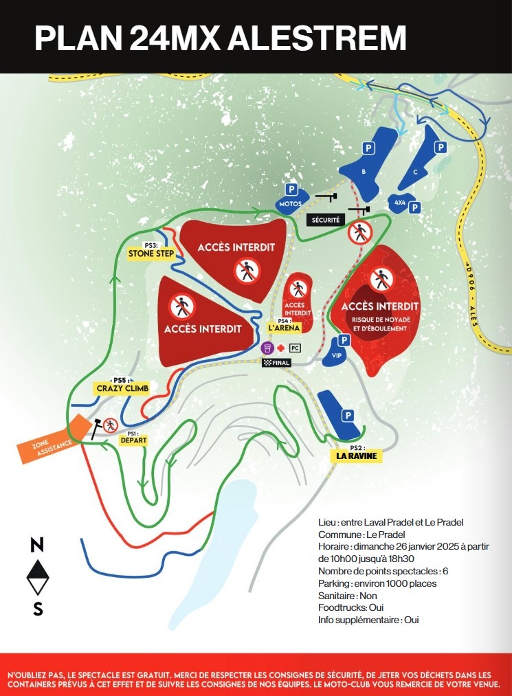 Plan du 24MX Alestrem 2025