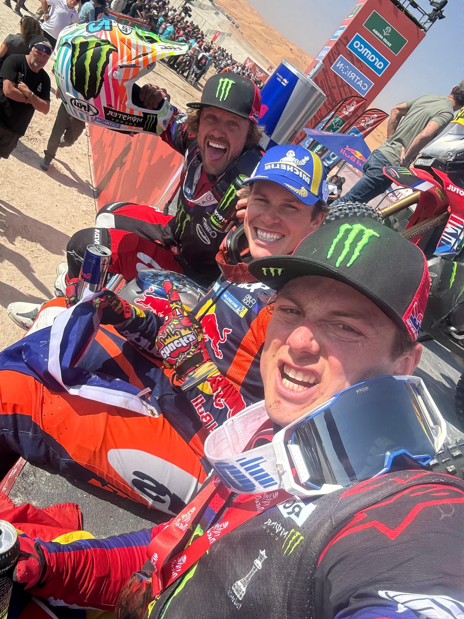 Top 3 Dakar 2025
