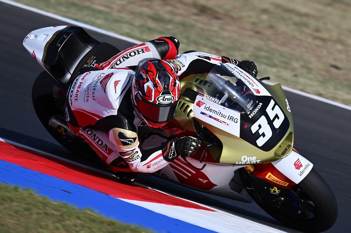 Somkat Chantra Tests Motogp Sépang