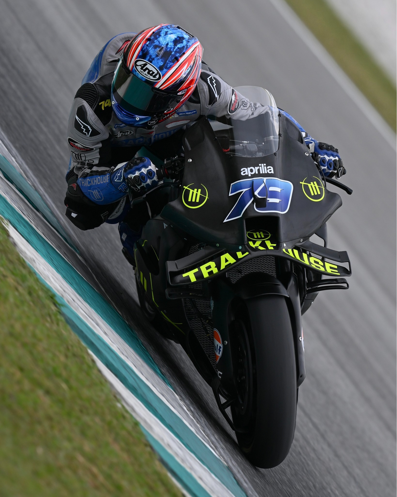 Ai Ogura tests motogp sepang