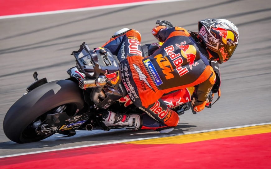 Pedro Acosta aux Tests Aragon