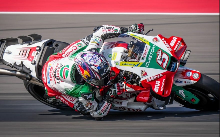 Johann Zarco Test Aragon Honda LCR Castrol