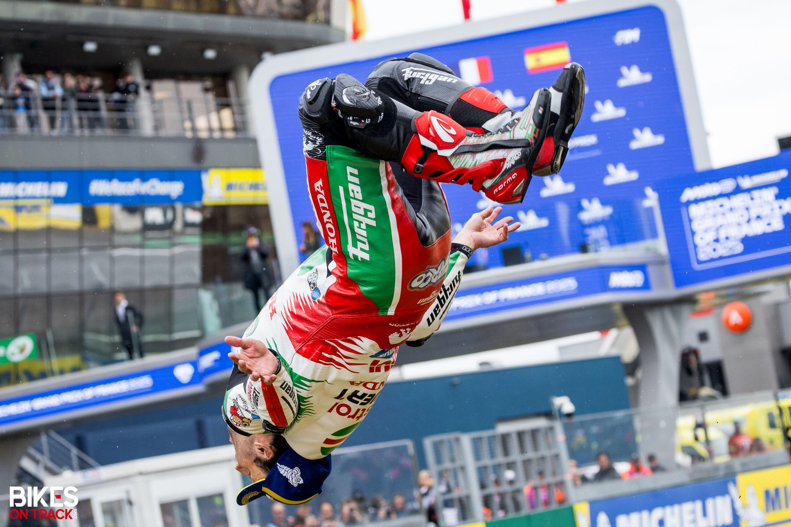 Salto Johann Zarco Le Mans 2025