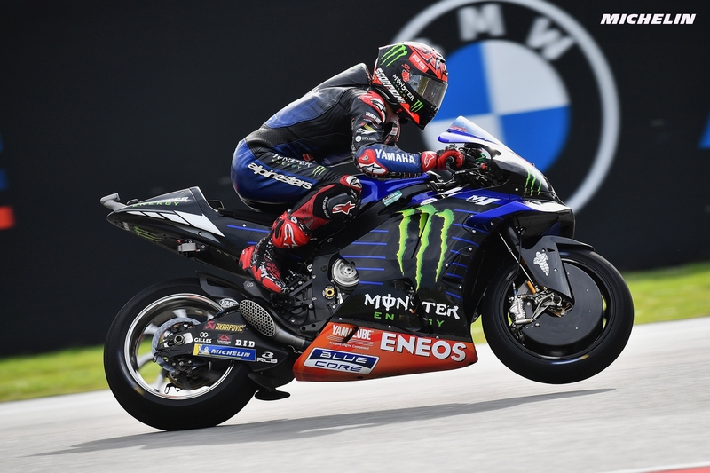 Fabio Quartararo FRA  Monster Energy Yamaha  Yamaha  MotoGP   GP Malaysia 2022 (Circuit Sepang) 21-23.10.2022  photo: MICHELIN