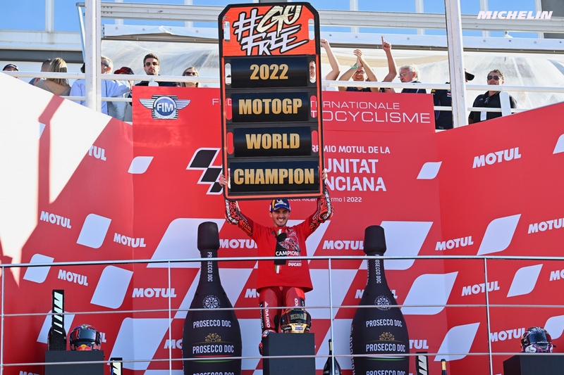 victoire de Francesco Bagnaia ITA  Ducati Lenovo Team Ducati MotoGP