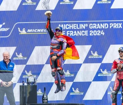 Podium Grand Prix de France MotoGP 2024