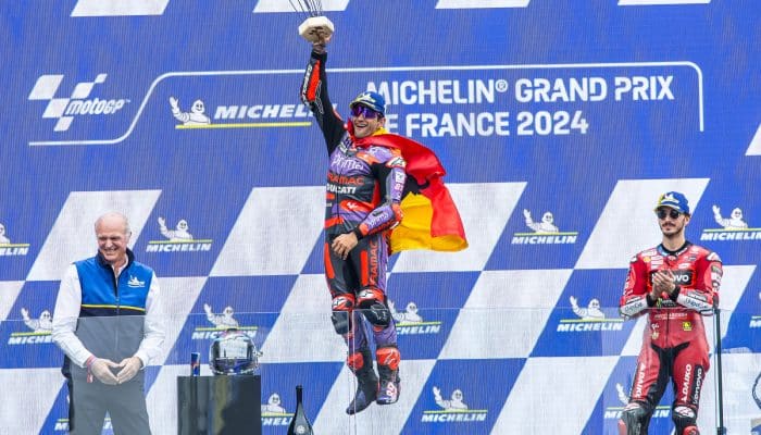 Podium Grand Prix de France MotoGP 2024