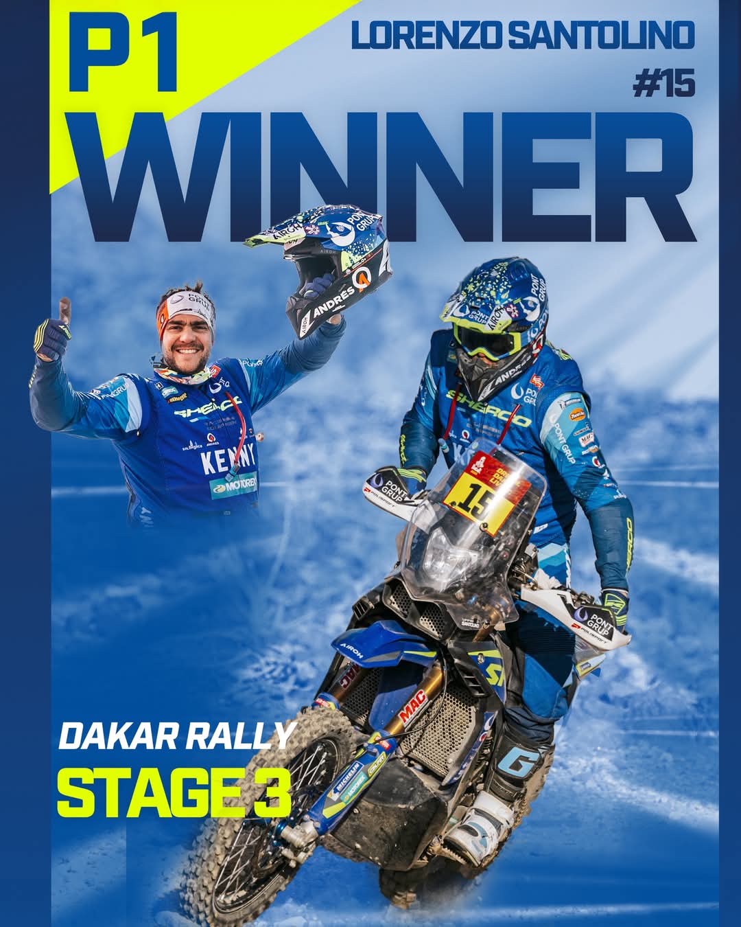 Victoire Lorenzo Santolino Dakar 2025