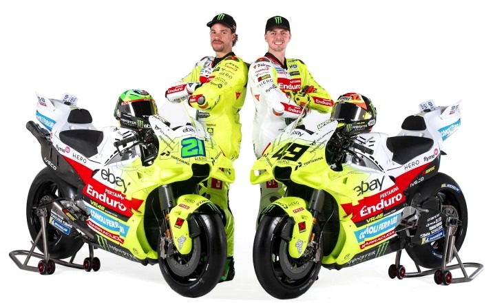 Franco Mrbidelli et Fabio Di Giannnantonio Pertamina Enduro VR46