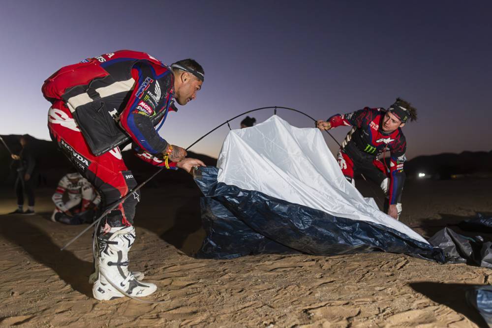 Bivouac à Bischa Dakar 2025