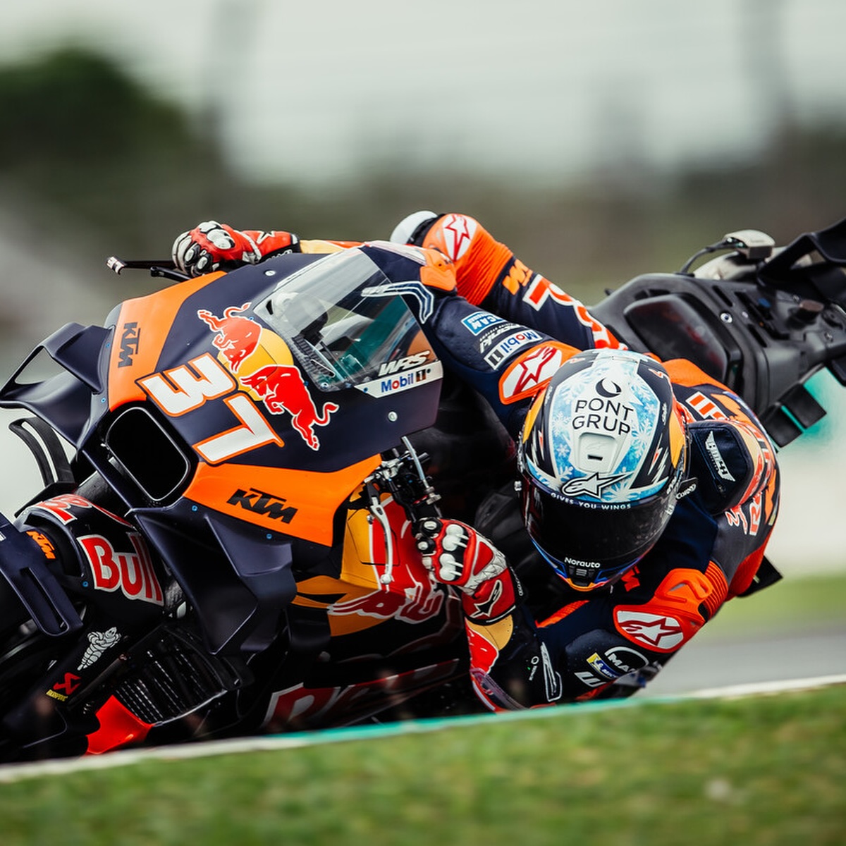 Pedro Acosta Red Bull KTM Factory Tests Sépang 2025