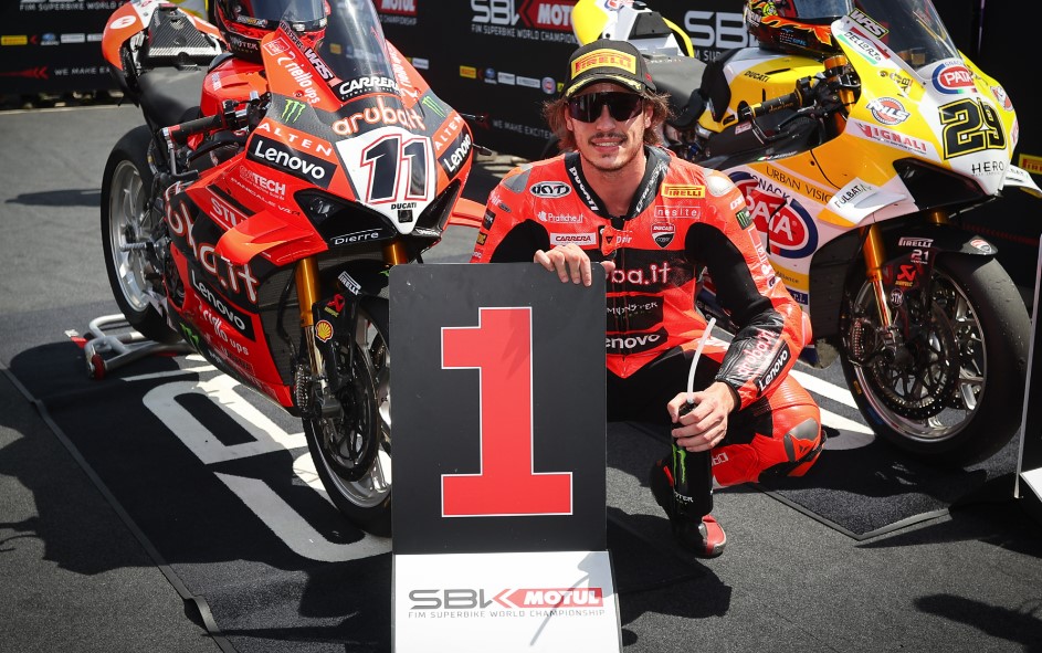 Victoire nicolo bulega Course 1 WSBK Philip Island