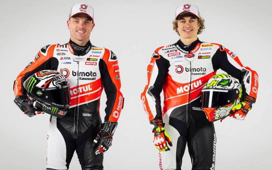 Bimota avec Alex Lowes et Axel Bassani