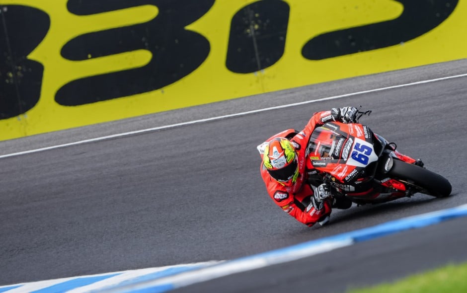 Oettl aux Tests supersport à Philip Island