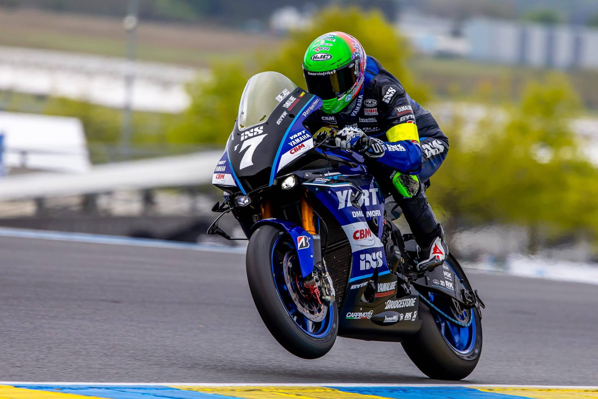 Pôle position YART Yamaha