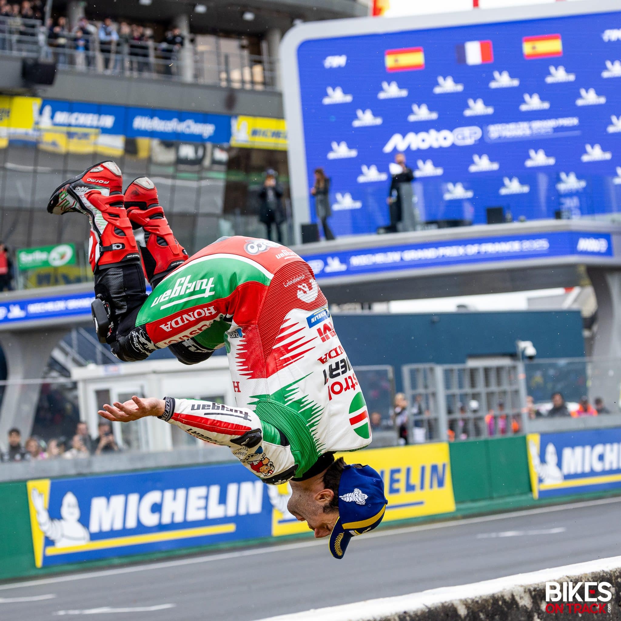 Salto Johann Zarco Le Mans 2025