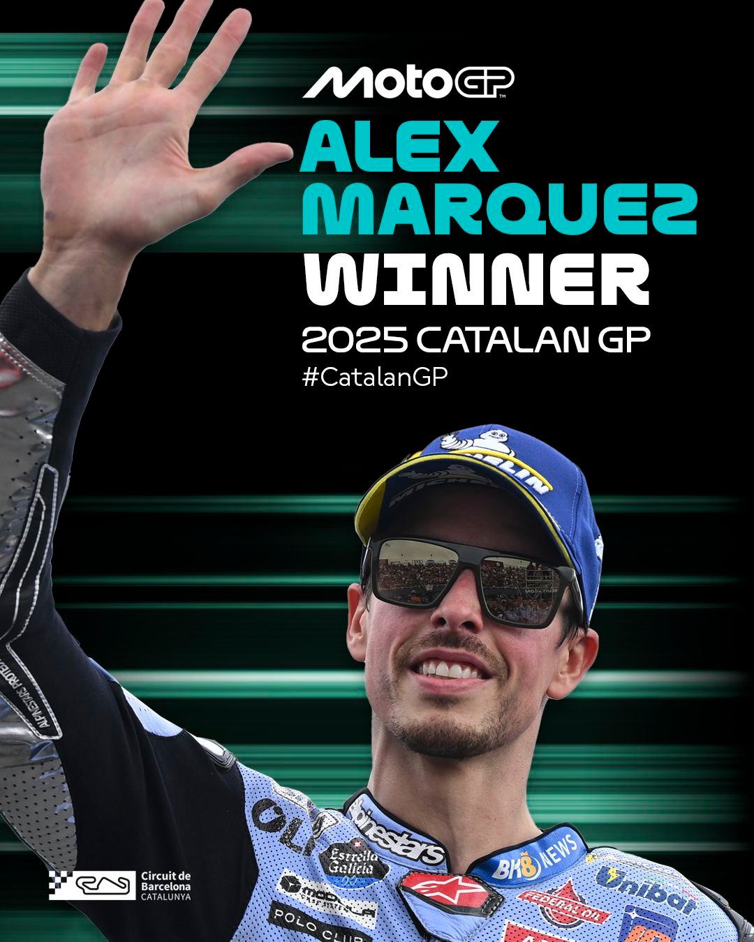 Victoire Alex Marquez à Barcelone