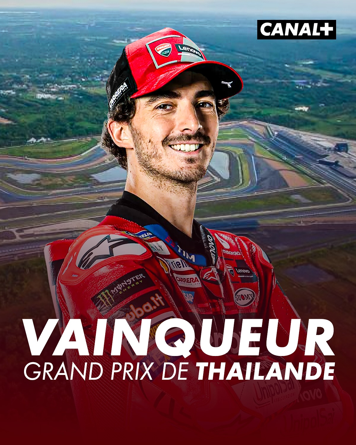 Bagnaia remporte le Grand-Prix de Thailande