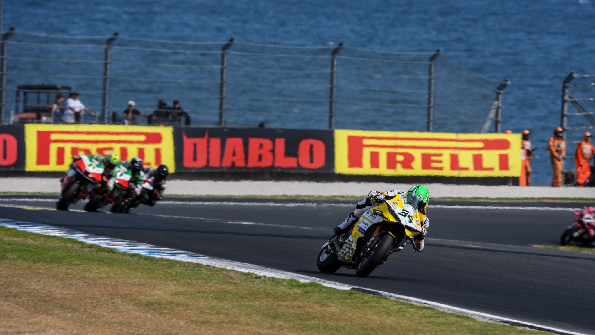 Baldassarri #34 sur le podium en Australie