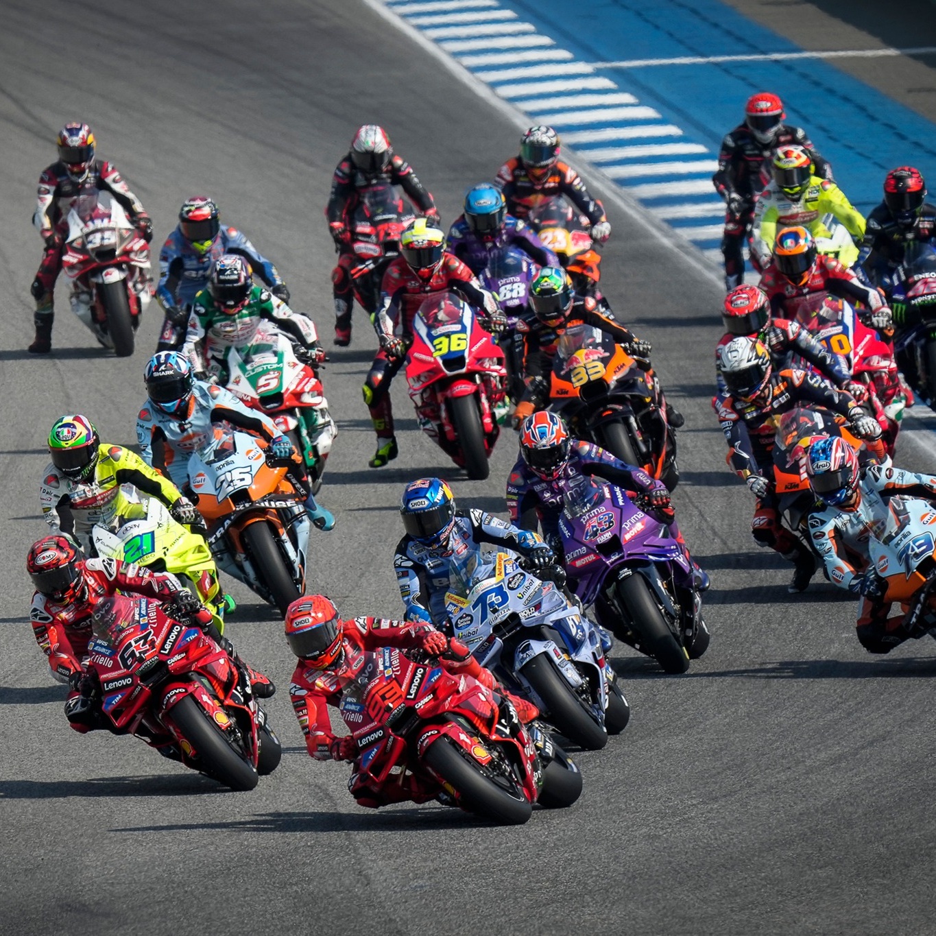 Course Motogp Thailande 2025