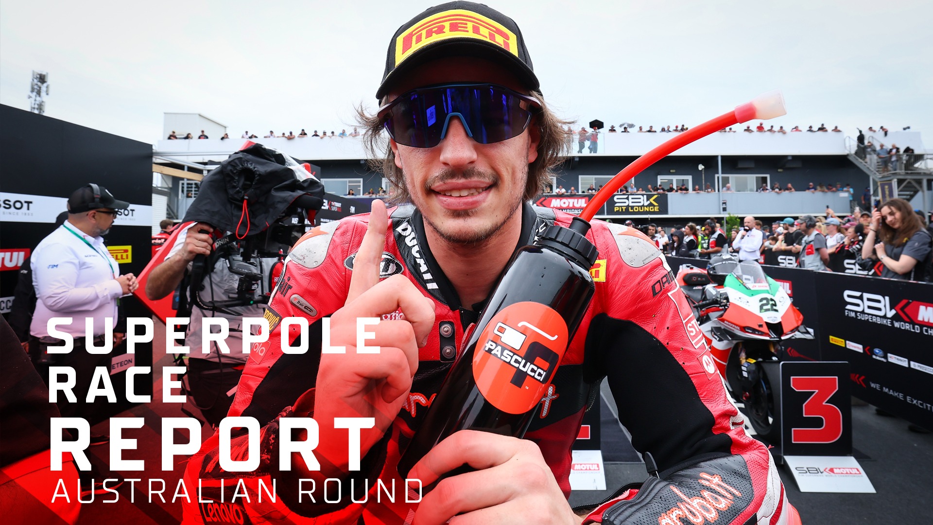 Victoire Bulega Superpole Australie