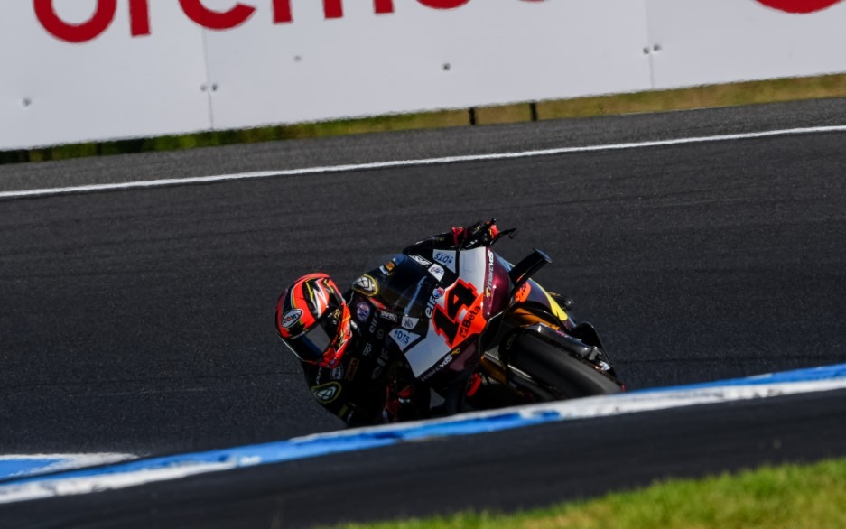 Sam Lowes #14 Tests Australie