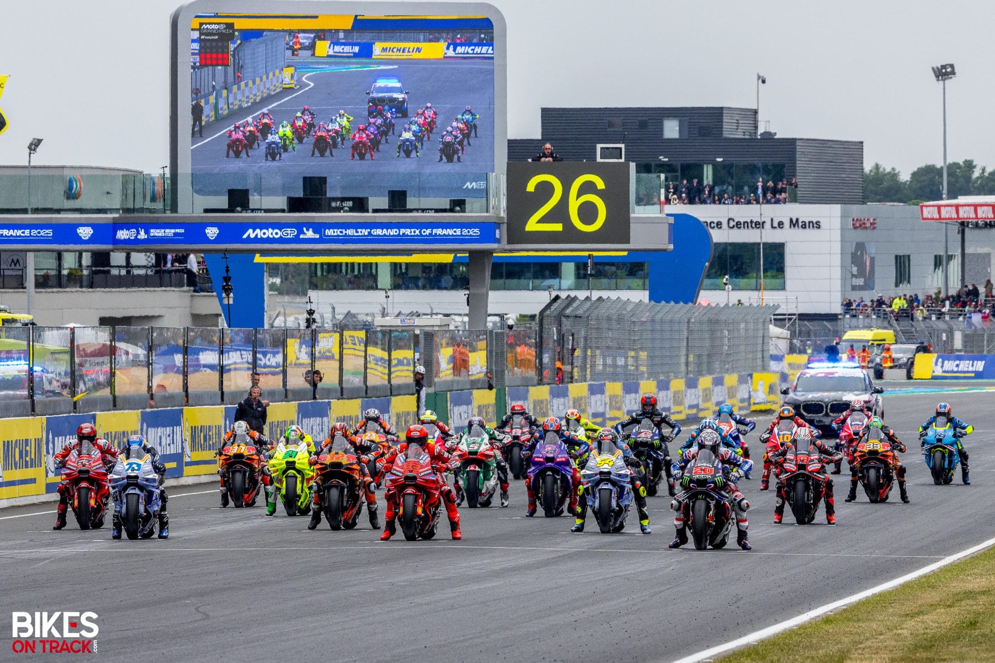 Départ Grand-Prix de France Le Mans 2025