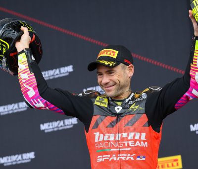 Alvaro Bautista podium Philip Island
