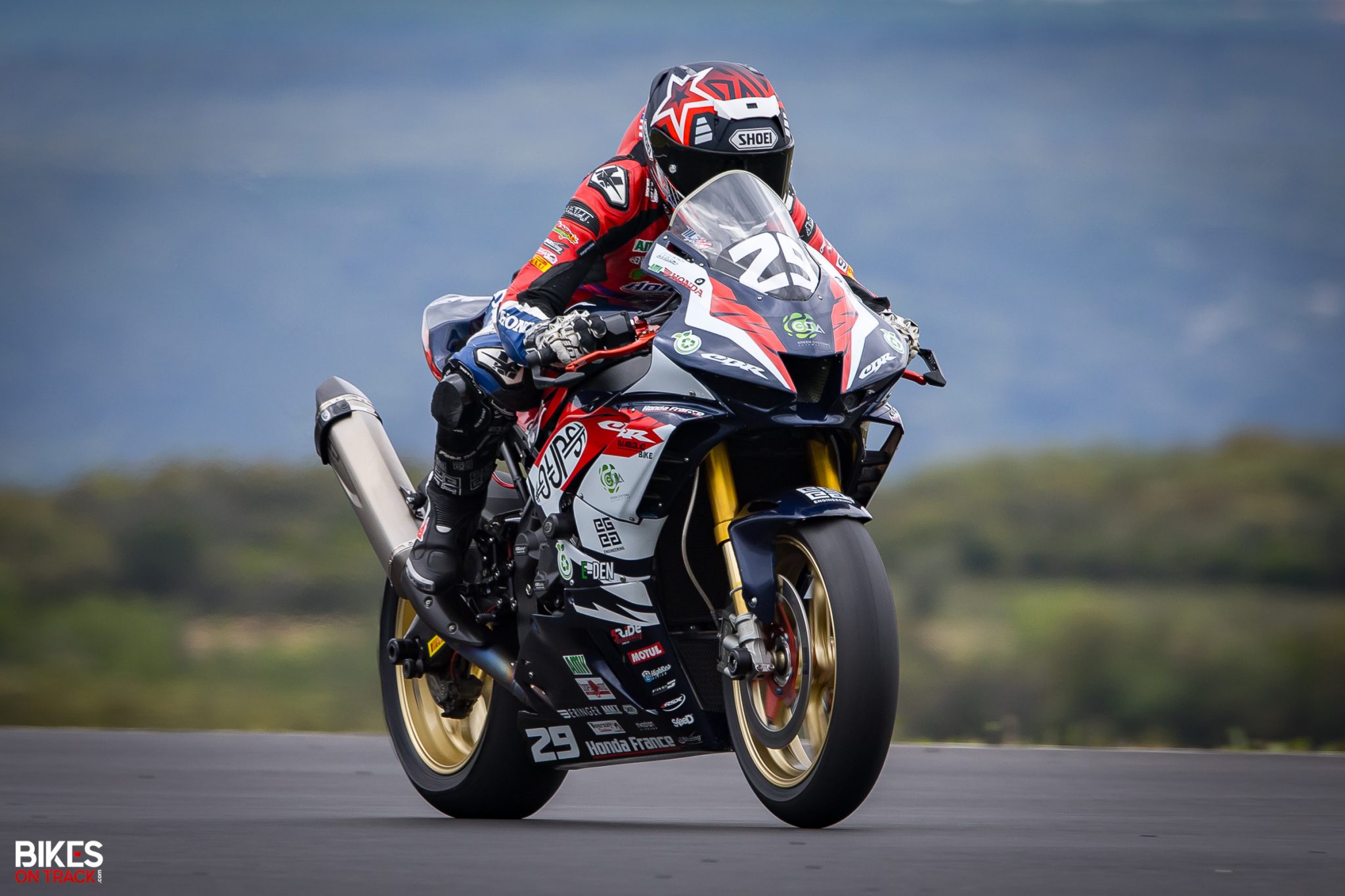 Mélodie Coignard #29 - FSBK Lédenon 2024 - Honda 1000 CBR-RR