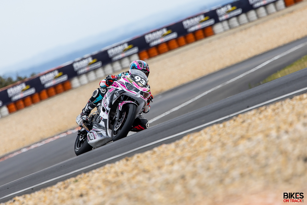 Julie Ritaine #93 - FSBK Lédenon 2024 - 300 Supersport