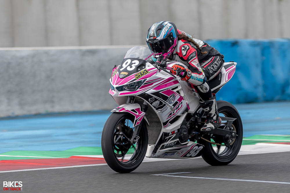 Julie Ritaine #93 - FSBK Magny-Cours 202 - 300 Supersport
