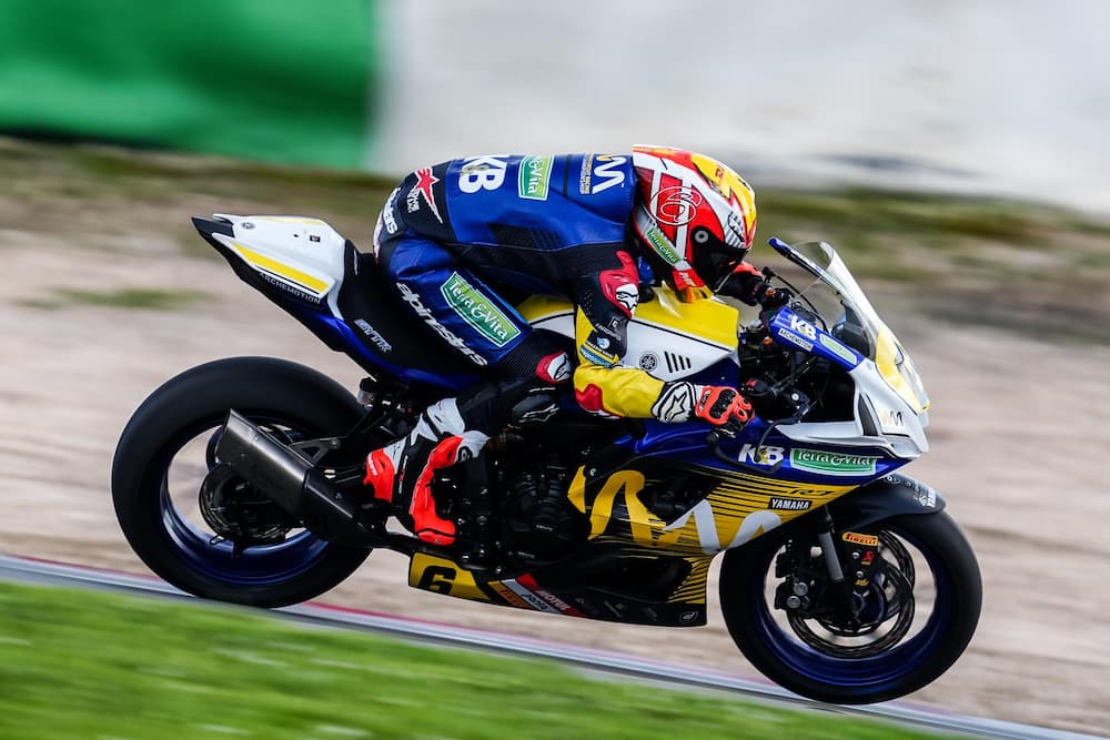 Maria Herrera au Test du championnat du monde féminin à Portimao