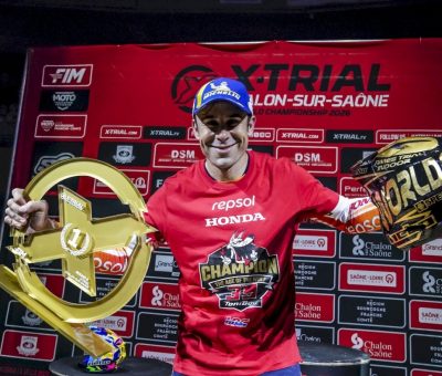 Toni Bou Champion du Monde X-Trial 2026