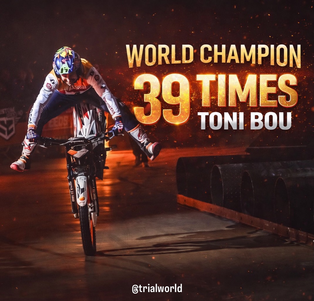 Toni Bou Champion du monde X-Trial 2026
