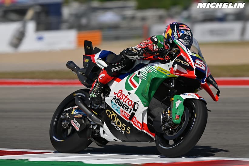 Johann Zarco au Grand-Prix des Amériques à Austin