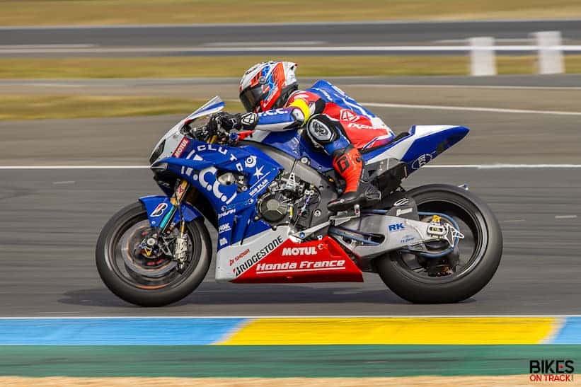 Team FCC TSR Honda France avec Corentin Perolari aux 24 Heures Motos 2026