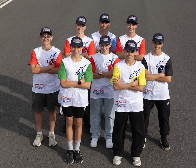 8 pilotes sélectionnés pour la Red Bull Rookies Cup 2027.